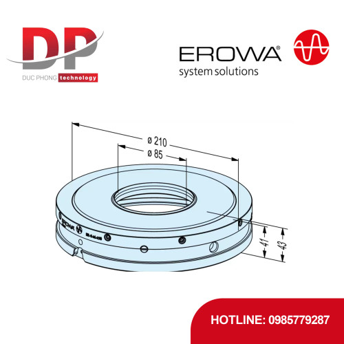 Đế giữ vòng đệm kín EROWA ER-046458