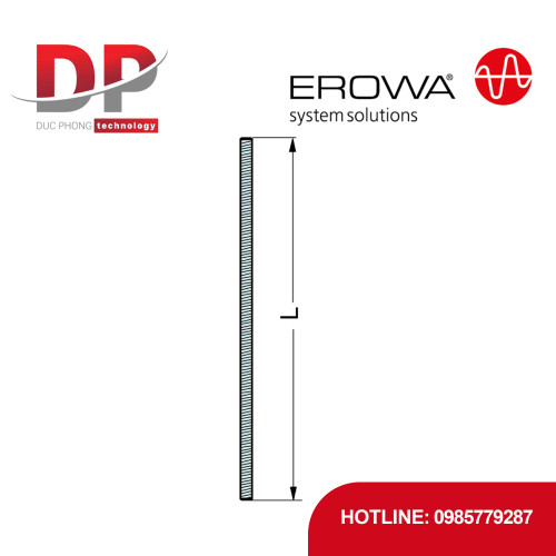 Điện cực ren EROWA ER-033206 M5, dài L=120, đồng EDM, ren chính xác