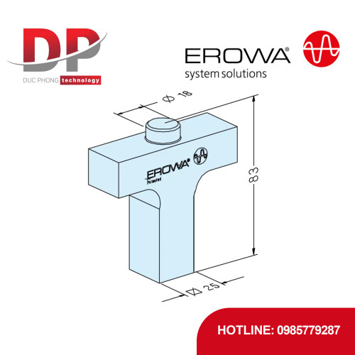 Thanh căn chỉnh vuông EROWA ER-010592