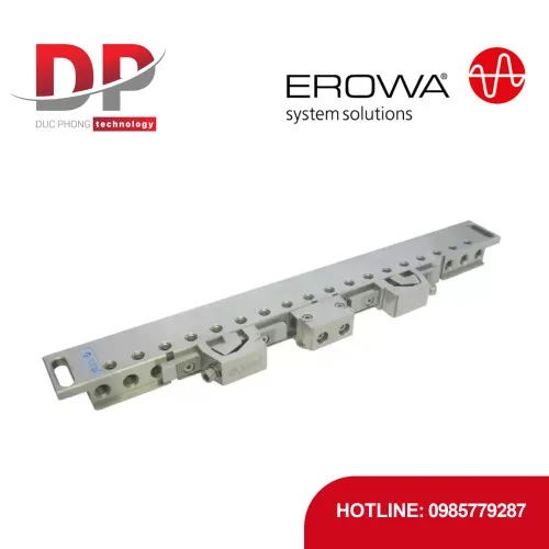 Thanh kẹp EROWA F-Tool FT-01064 L=380 mm, có mép kẹp, thép hợp kim chống ăn mòn