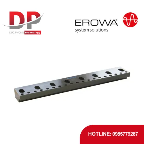 Thước cơ bản EROWA F-Tool FT-01820, dài 380 mm ML, lỗ dài, cho cắt dây EDM