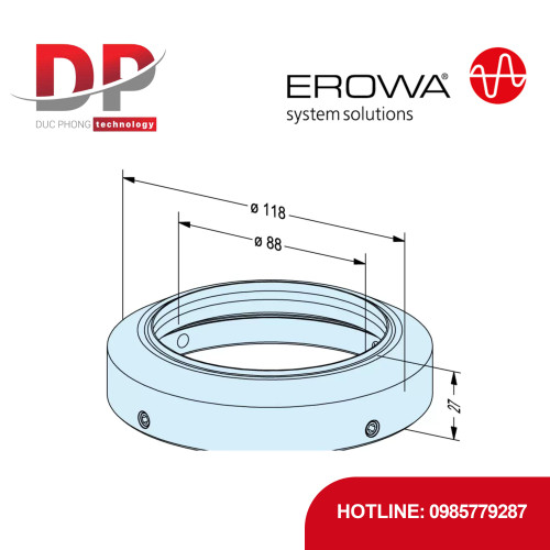 Vòng đệm kín EROWA ER-034677 PM85