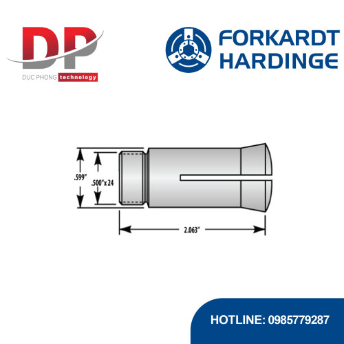 Đầu kẹp 3PO Hex Collet - Forkardthardinge