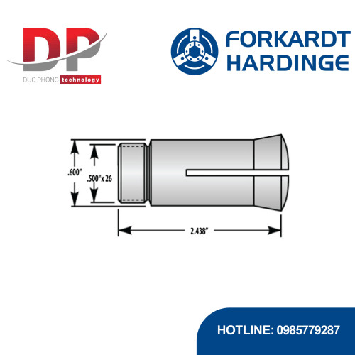 Đầu kẹp 5SC Hex Collet - Forkardthardinge