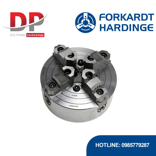 Mâm cặp 4-Jaw, 8" Independent Forged Steel Chuck, Reversible Jaws - Forkardthardinge