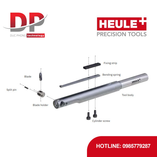 Dao vát mép/phay rãnh ngược HEULE COFA-X