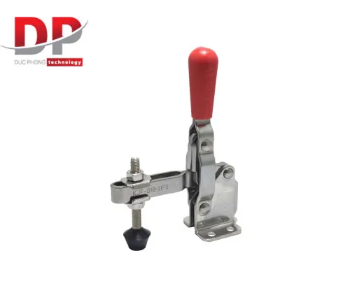 Kẹp gạt loại thẳng có mặt đế KJF-018-11FS (Lực kẹp 180 kg)