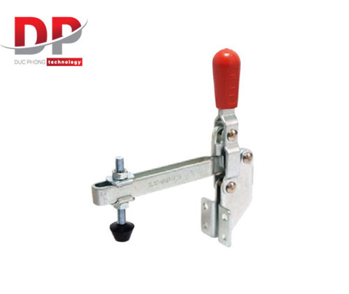 Kẹp gạt kiểu thẳng đứng đế góc KJF-010-12A (Lực kẹp 100 kg)