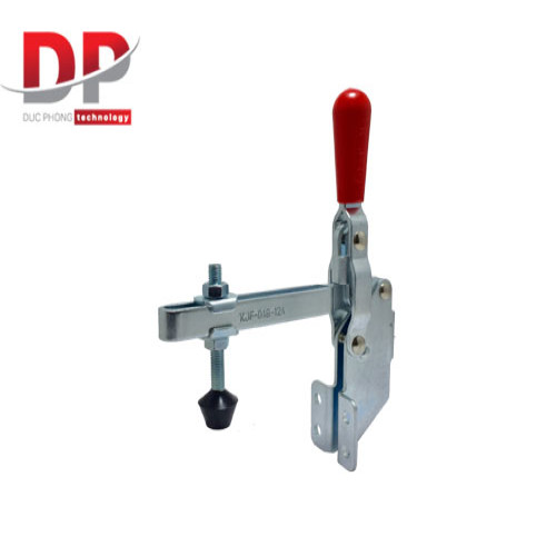 Kẹp gạt kiểu thẳng đứng đế góc KJF-018-12A (Lực kẹp 180 kg)