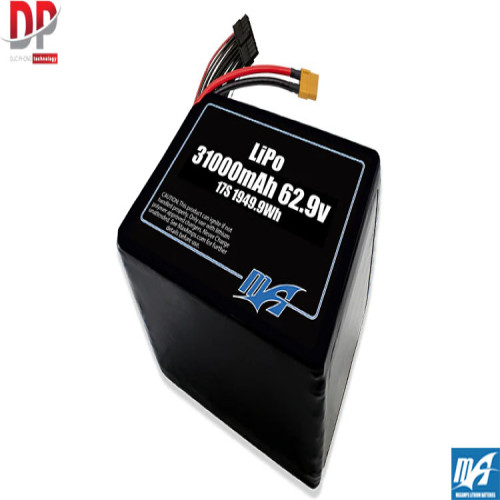 Bộ pin LiPo 31000mAh 17S 62.9v - Maxamps
