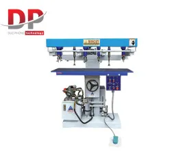Máy khoan đứng thủy lực 8 mũi Hồng Ký