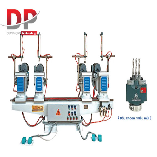 Máy khoan ngang đa chiều 4 motor thương hiệu Hồng Ký
