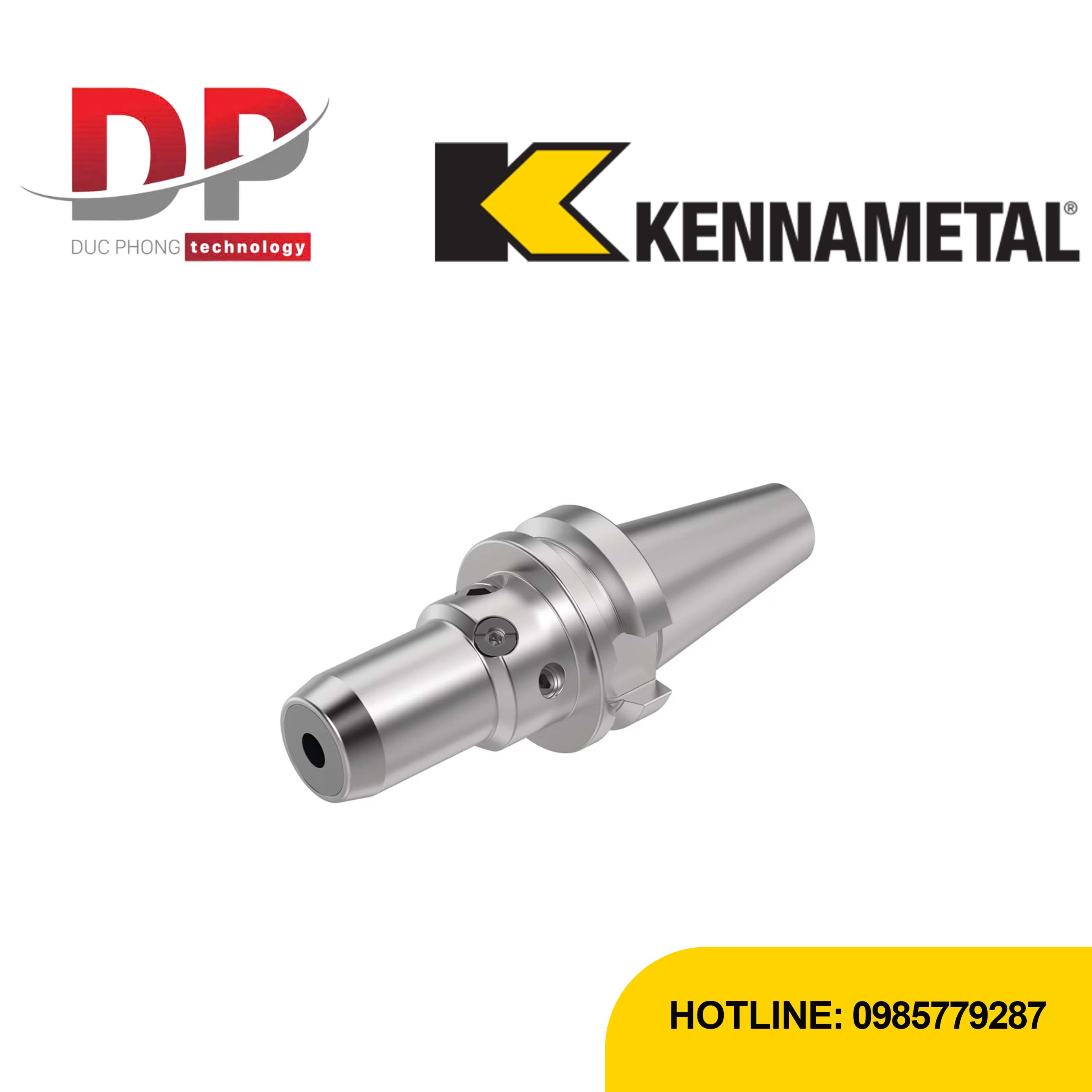 Đầu kẹp thủy lực Kennametal HC – Chuôi BT40 – Form AD/B