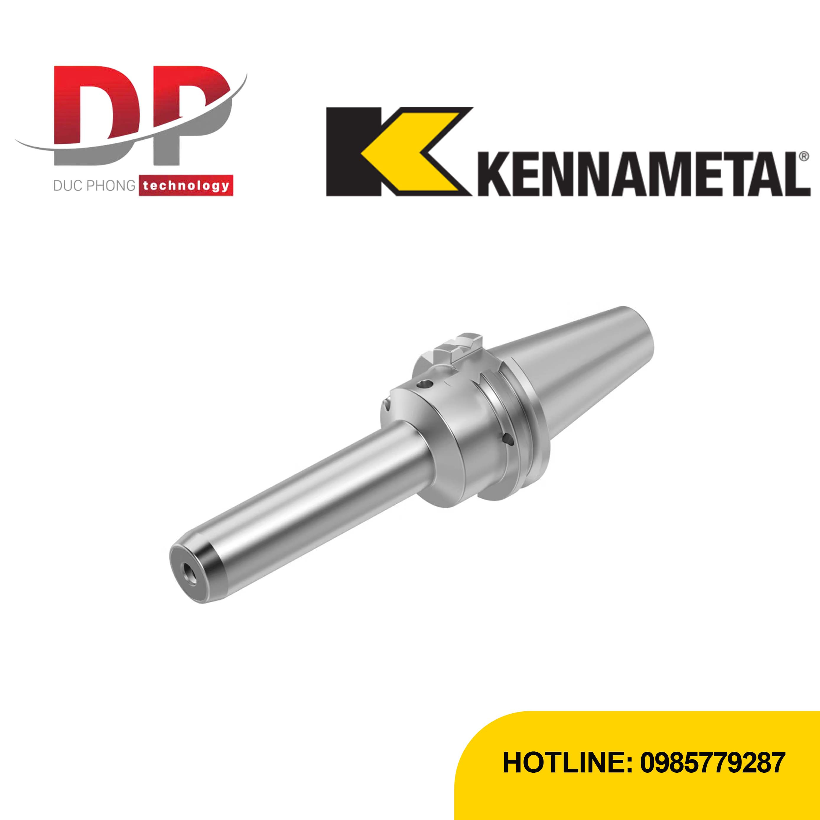 Đầu kẹp thủy lực Kennametal HC – Chuôi DV50 Form B/AD