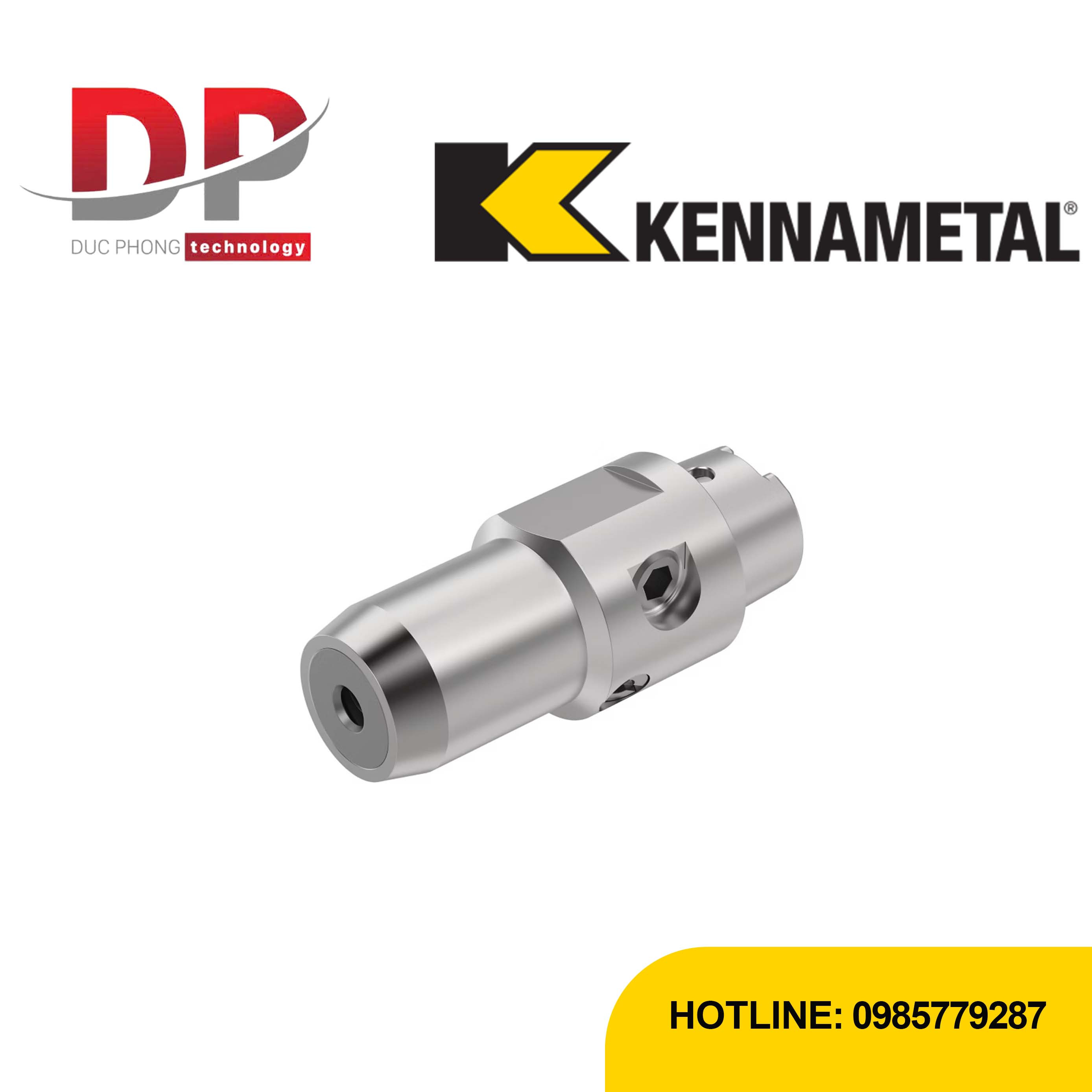 Đầu kẹp thủy lực Kennametal HC – Chuôi HSK 40C