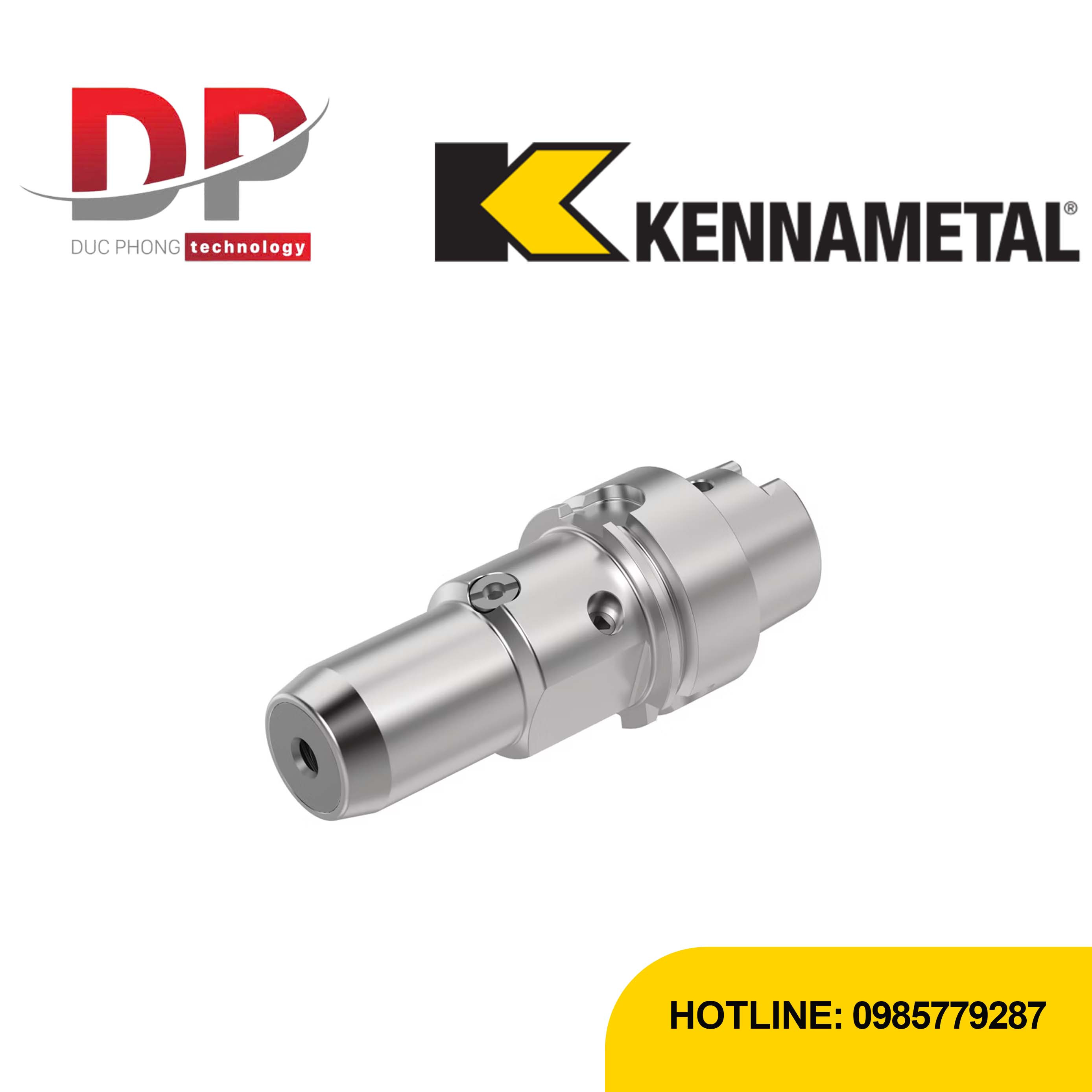 Đầu kẹp thủy lực Kennametal HC – Chuôi HSK80A Form A