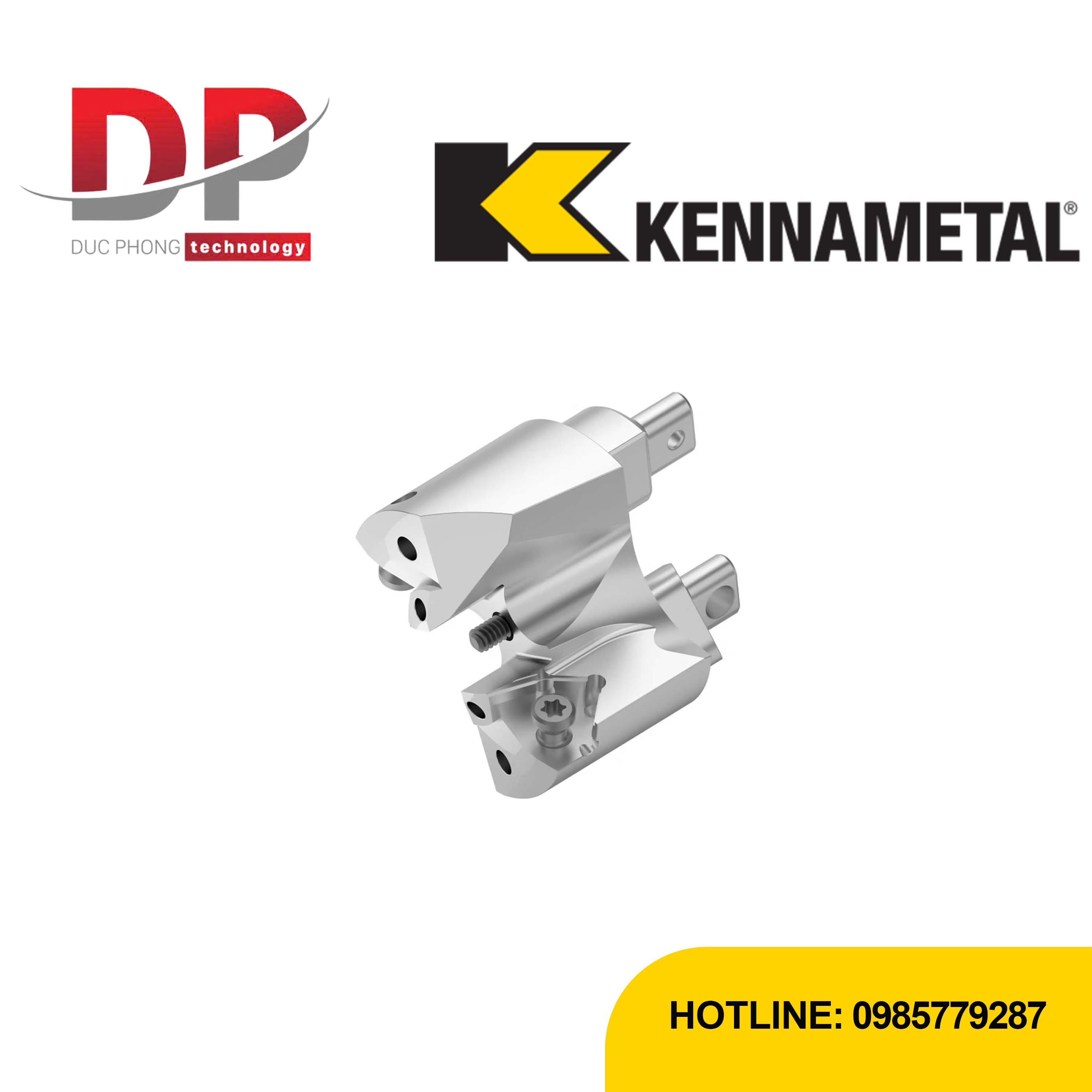 Đầu mũi khoan Kennametal KSEM PLUS - A1 Head - Đường kính 31.75 - 70.99mm