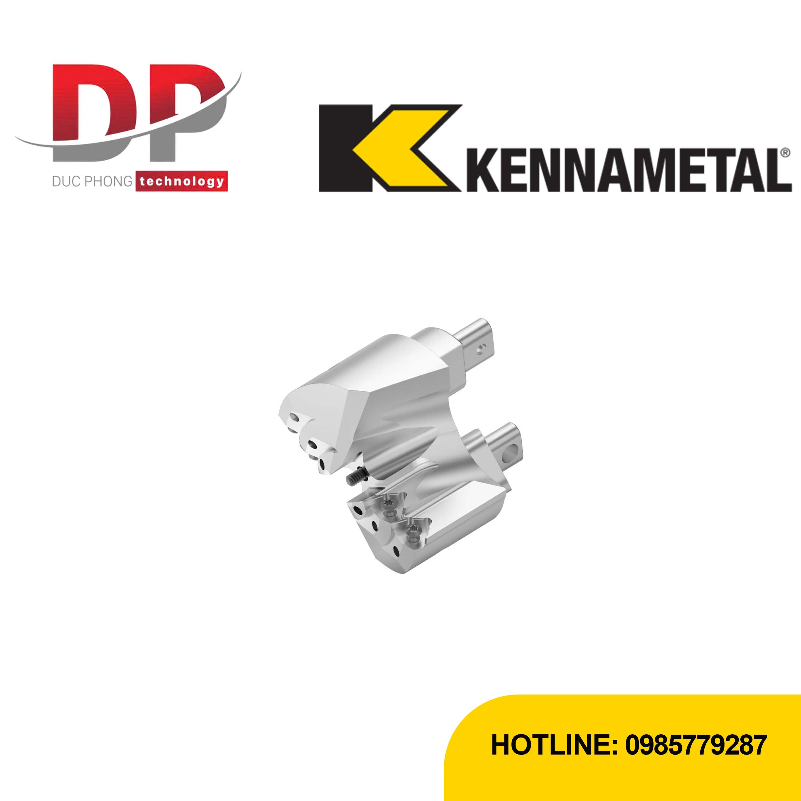 Đầu mũi khoan Kennametal KSEM PLUS - A1 Head - 4 me cắt - Đường kính 71.00 - 93.34mm