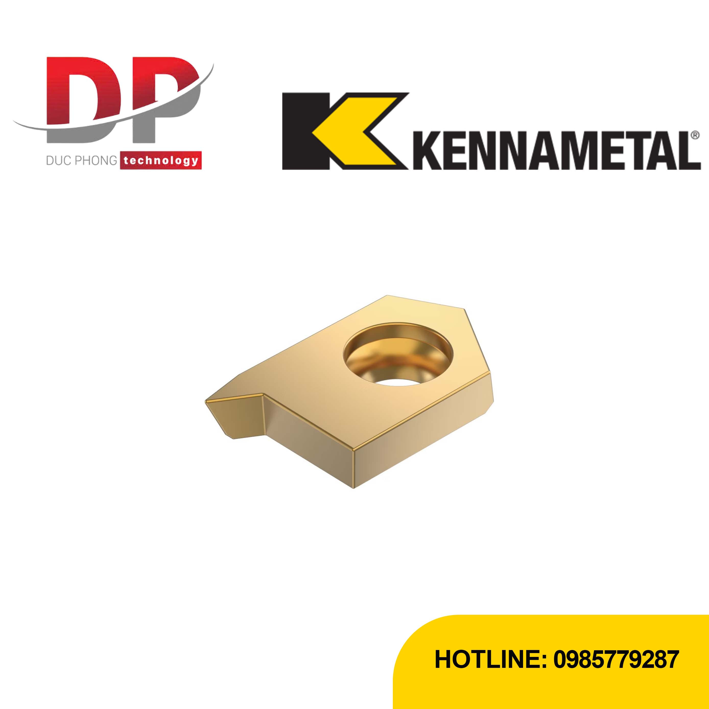 Mảnh dao Kennametal BF System R903 – Gia công vát mép và doa phẳng