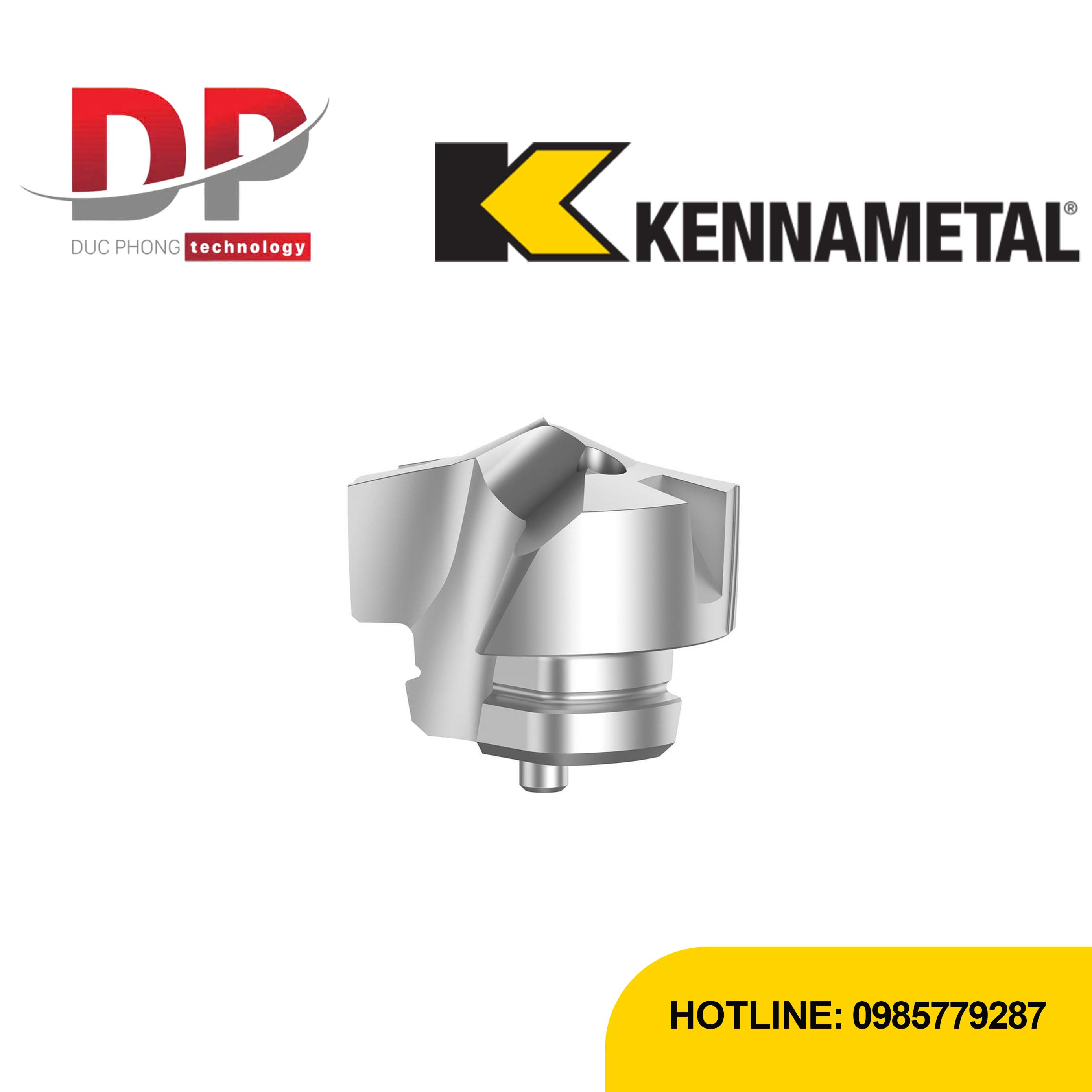 Mảnh dao Kennametal KenTIP™ FS - DAV Geometry