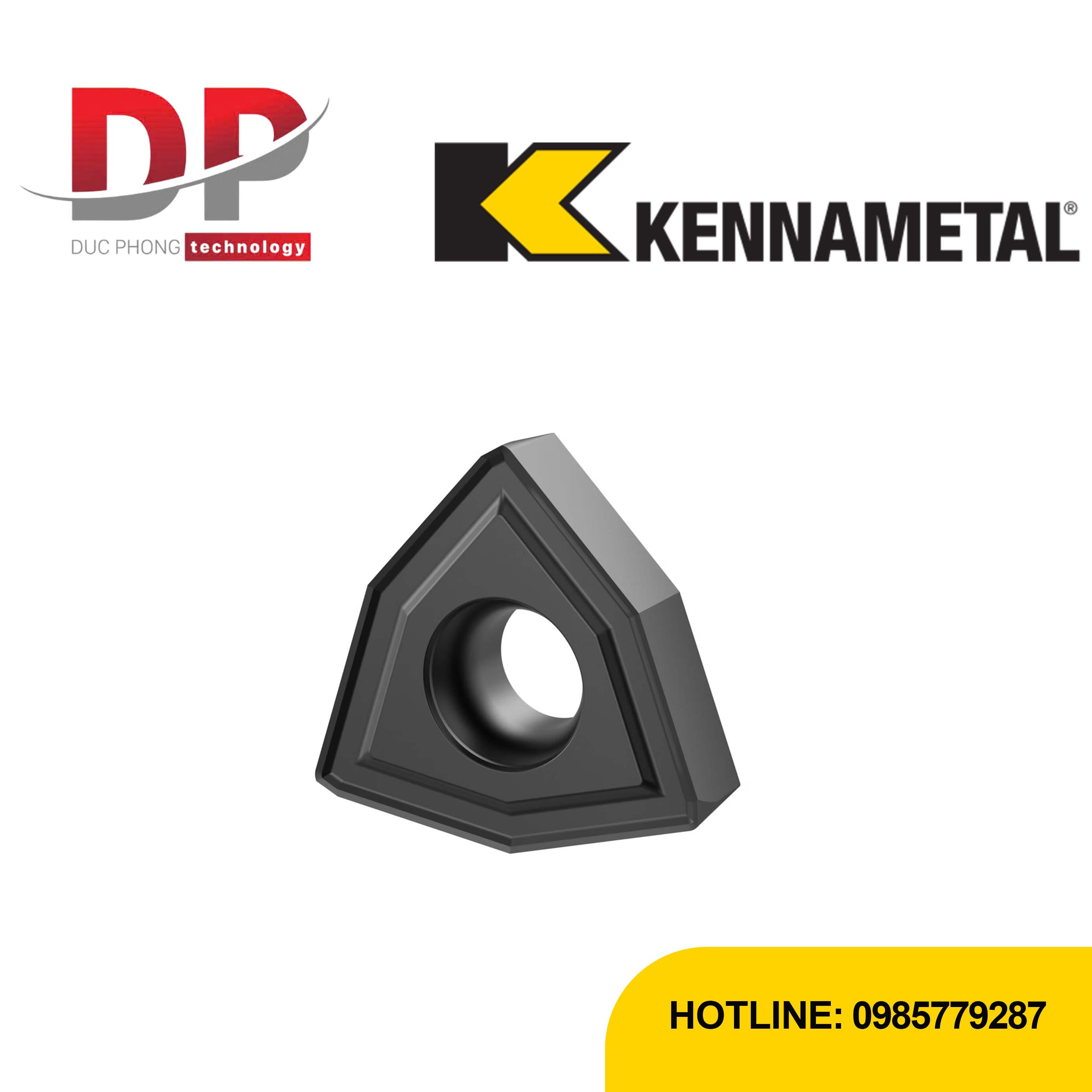 Mảnh dao Kennametal KSEM PLUS DFT-HP – Dao ngoài
