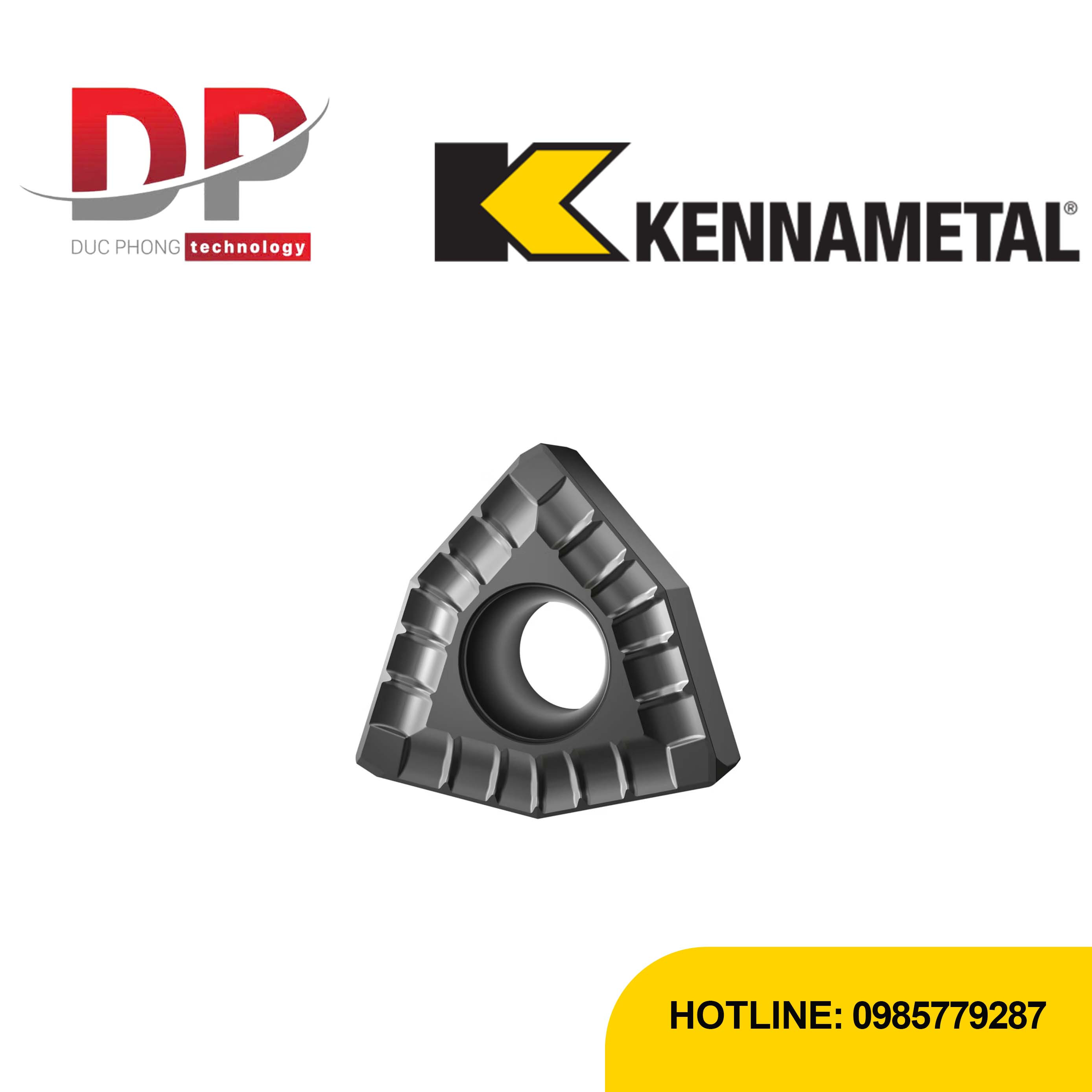 Mảnh dao Kennametal KSEM PLUS DFT-MD – Dao ngoài