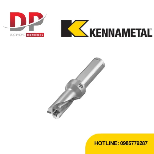 Mũi khoan gắn mảnh Kennametal DFR Flanged Shank 2×D – hệ mét