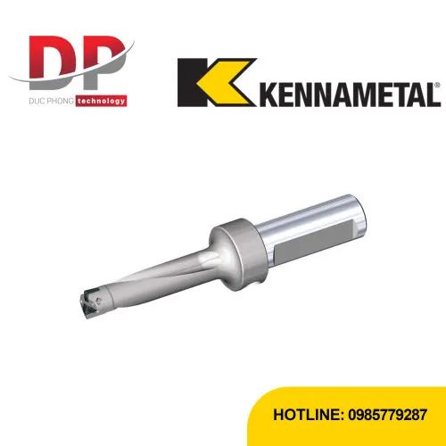 Mũi khoan gắn mảnh Kennametal DFR Flanged Shank 4×D – hệ mét