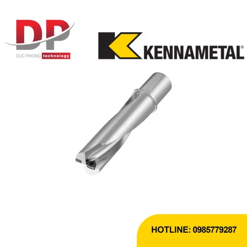 Mũi khoan gắn mảnh Kennametal DFSP Whistle Notch WD Shank 3×D – hệ mét