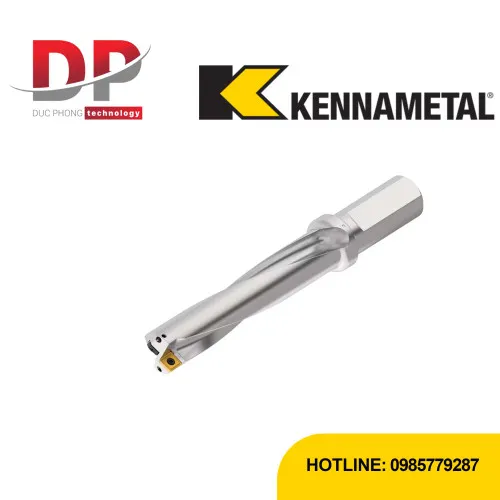 Mũi khoan gắn mảnh Drill-Fix PRO Kennametal – 5×D – hệ mét