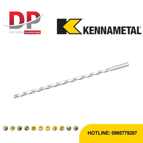 Mũi khoan Kennametal KenDrill™ HPG 30×D – Làm mát trong – hệ mét