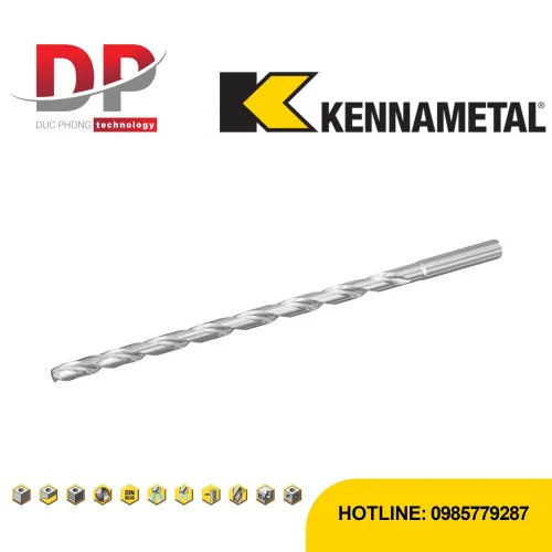 Mũi khoan Kennnametal KenDrill™ HPS 20×D – Làm mát trong – hệ mét