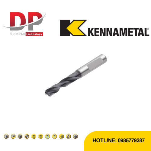 Mũi khoan Kennametal Kenna Universal™ 3×D – Làm mát trong – hệ mét