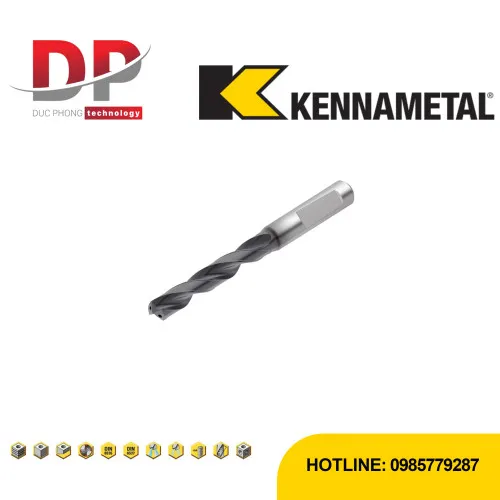 Mũi khoan Kennametal Kenna Universal™ 5×D – Làm mát trong – hệ mét