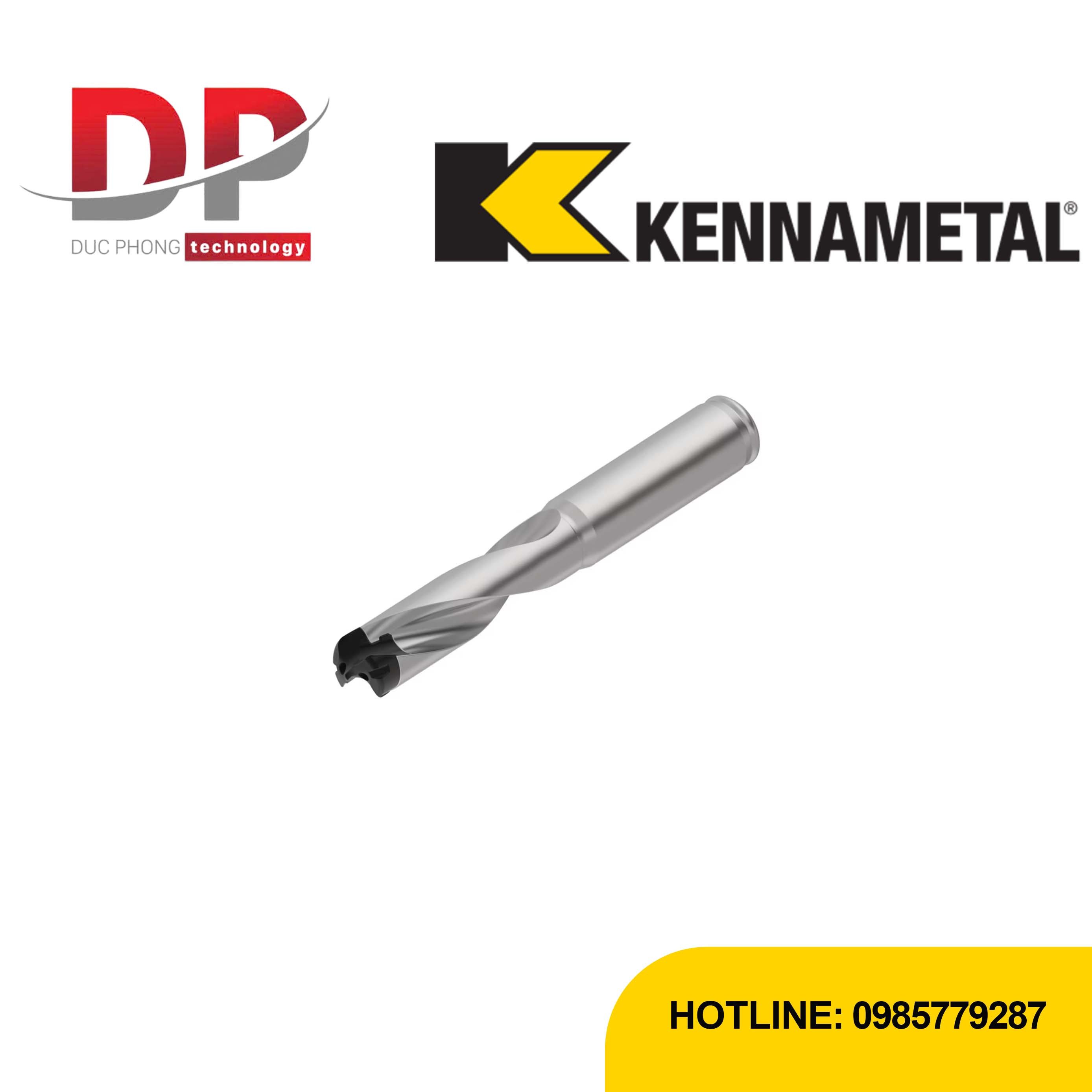 Thân mũi khoan Kennametal KenTIP™ FS - 3 x D SS Shank
