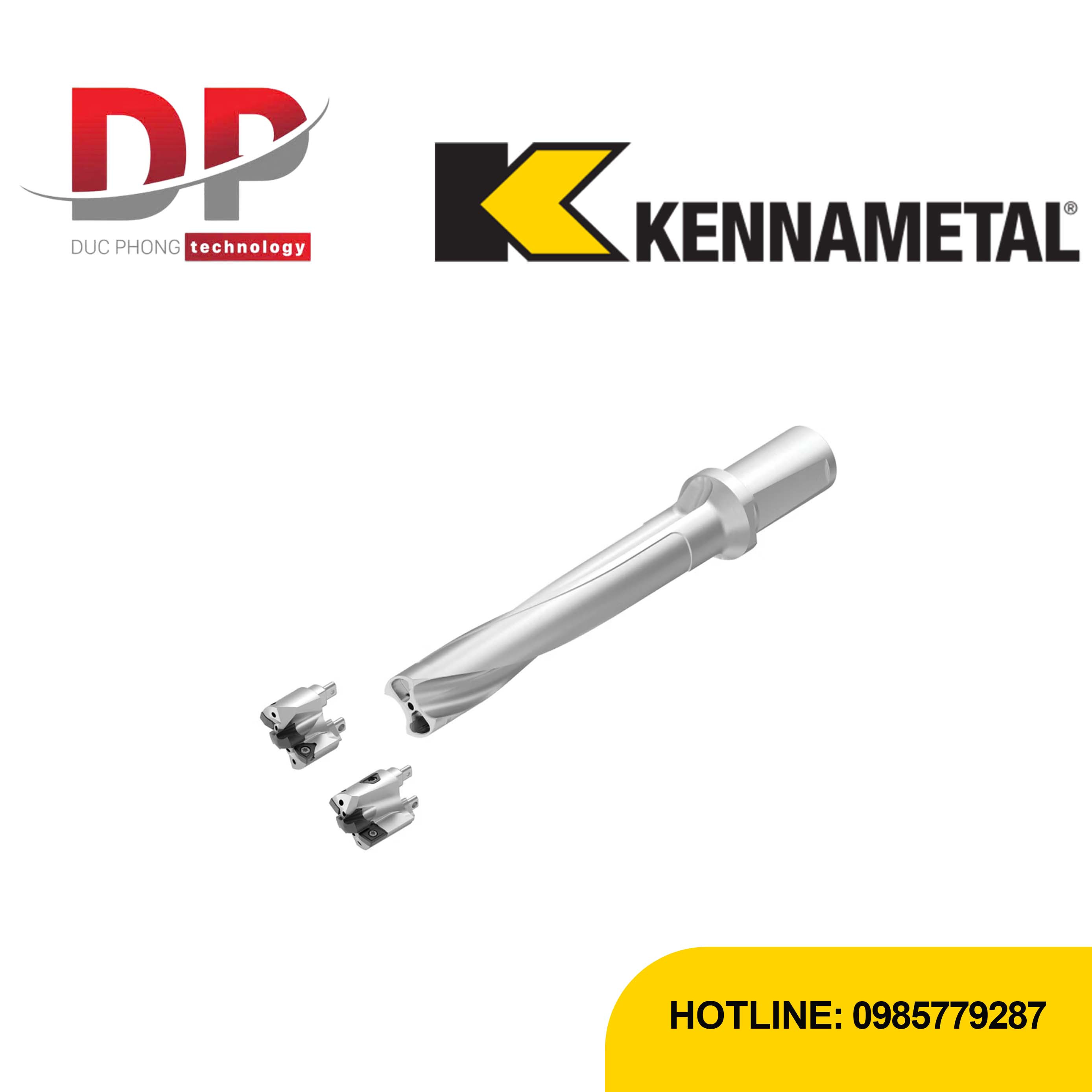 Thân mũi khoan Kennametal KSEM PLUS – 5xD