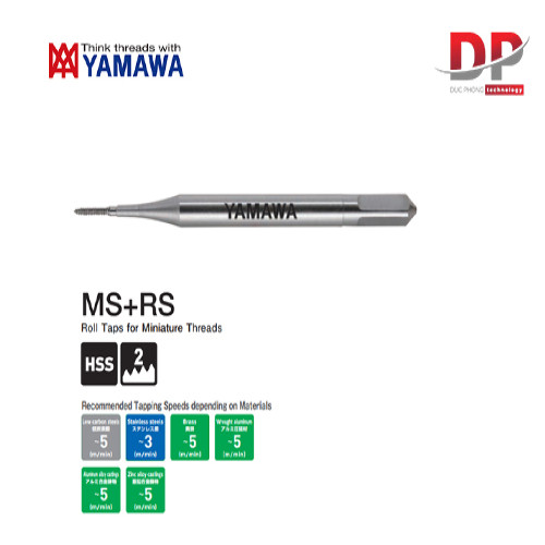 Mũi Taro Nén Micro Chạy Nhôm MS+RS Yamawa