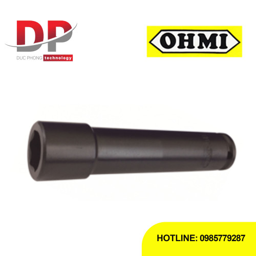Đầu tuýp Impact dài Ohmi OS-3B H10x55 DE MR 3/8 inch có nam châm