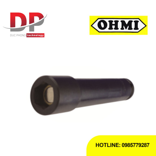 Đầu tuýp Impact dài Ohmi OS-3B H10x55 MAG 3/8 inch nam châm cố định