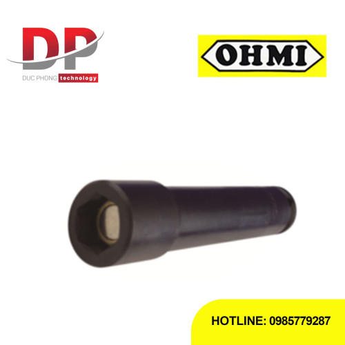 Đầu tuýp Impact Lục giác Ohmi OS-3B H10x75 MAG (3/8 inch - Có nam châm)