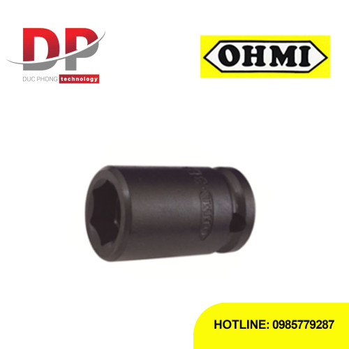 Đầu tuýp ngắn 3/8 inch OHMI SEIKI OS-3B H17x34