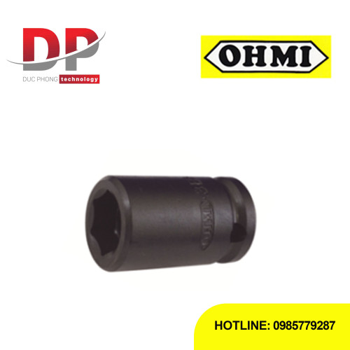 Đầu tuýp ngắn 3/8 inch OHMI SEIKI OS-3B H19x37