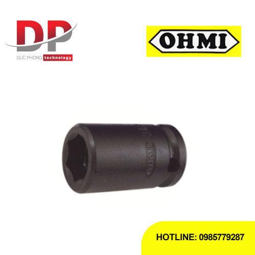 Đầu tuýp ngắn Impact Ohmi OS-3B H13x34 3/8 inch