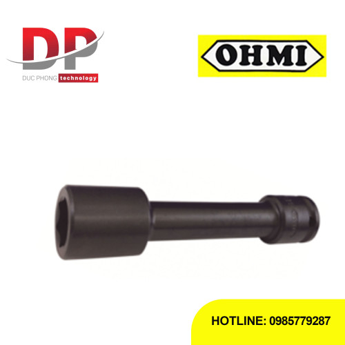 Đầu tuýp nối dài Impact có Vòng Nam Châm Ohmi OS-3B H12x250 EX MR 3/8 inch