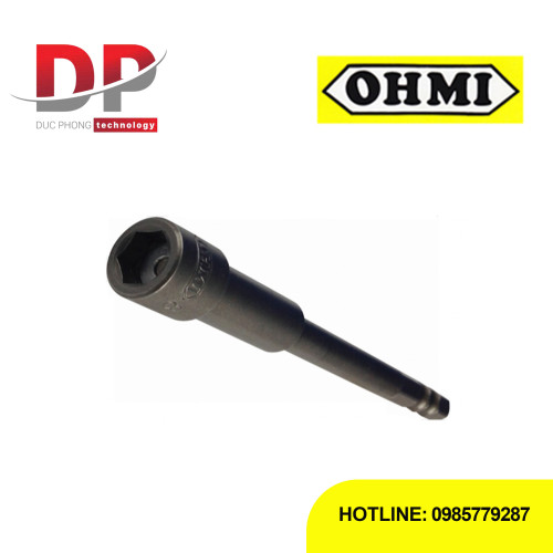 Đầu vặn đai ốc bulong có nam châm Ohmi V-32B H5.5x100 MAG