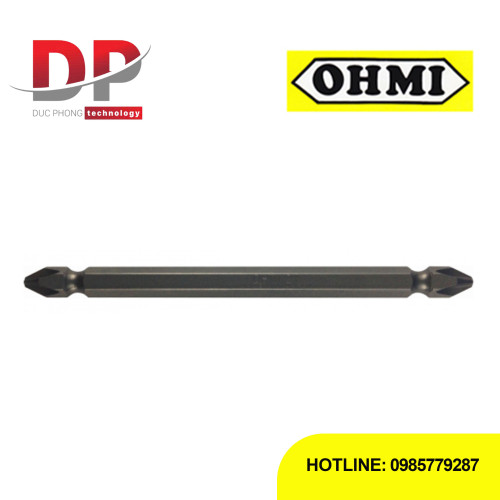 Đầu vặn vít 4 cạnh hai đầu Ohmi V-17W