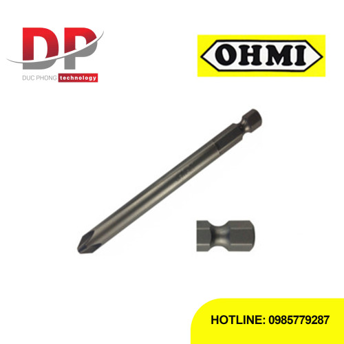 Đầu vặn vít 4 cạnh Ohmi V-17