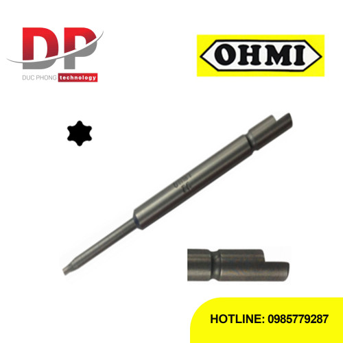 Đầu vặn vít hoa thị Ohmi V-05T