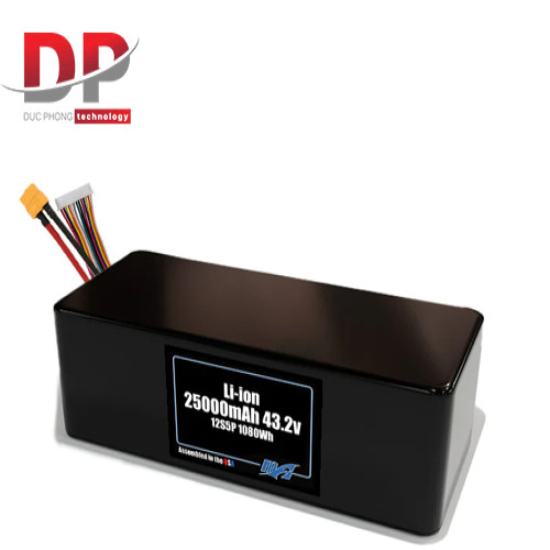Bộ Pin lithium-ion MaxAmps 25000mAh 12S5P 43.2v