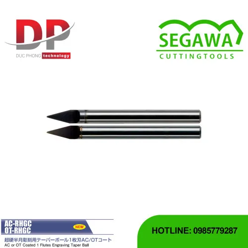 Dao phay khắc AC-RHGC và OT-RHGC Carbide 1 me - Segawa